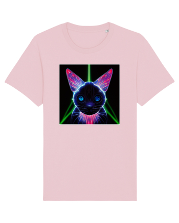 neon cat Cotton Pink