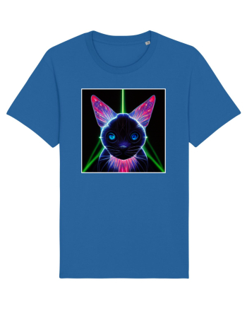 neon cat Royal Blue