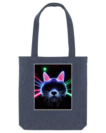 disco cat Midnight Blue