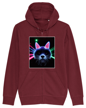 disco cat Burgundy