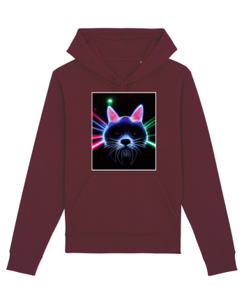 disco cat Burgundy