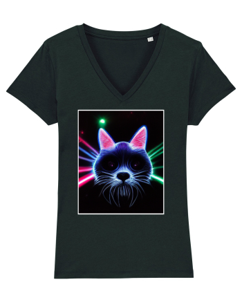 disco cat Black