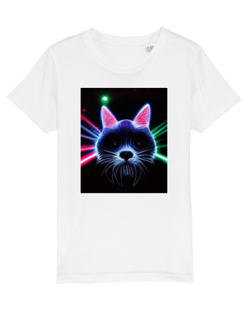 disco cat White