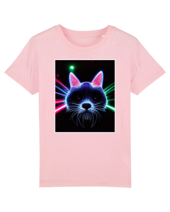 disco cat Cotton Pink