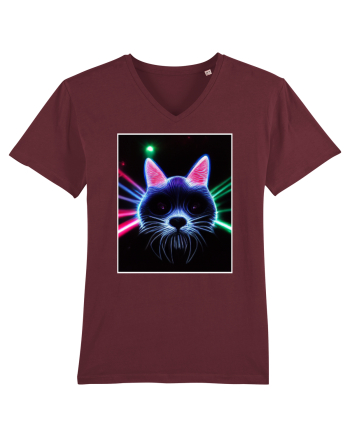 disco cat Burgundy