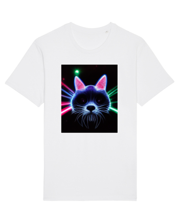 disco cat White