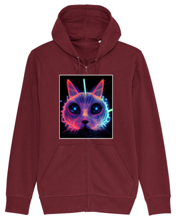 electro cat Burgundy