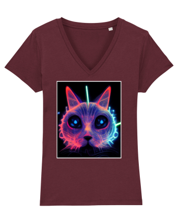 electro cat Burgundy