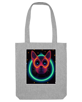 disco cat Heather Grey