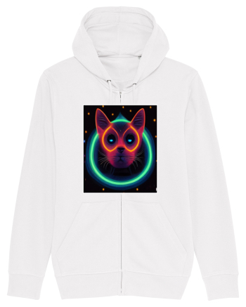 disco cat White