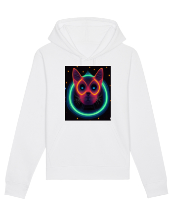 disco cat White