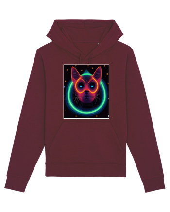 disco cat Burgundy