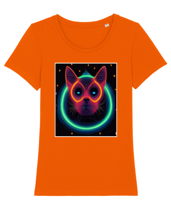 disco cat Bright Orange