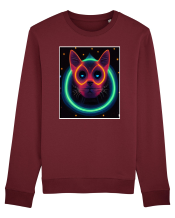 disco cat Burgundy