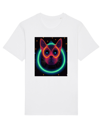disco cat White