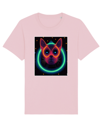 disco cat Cotton Pink