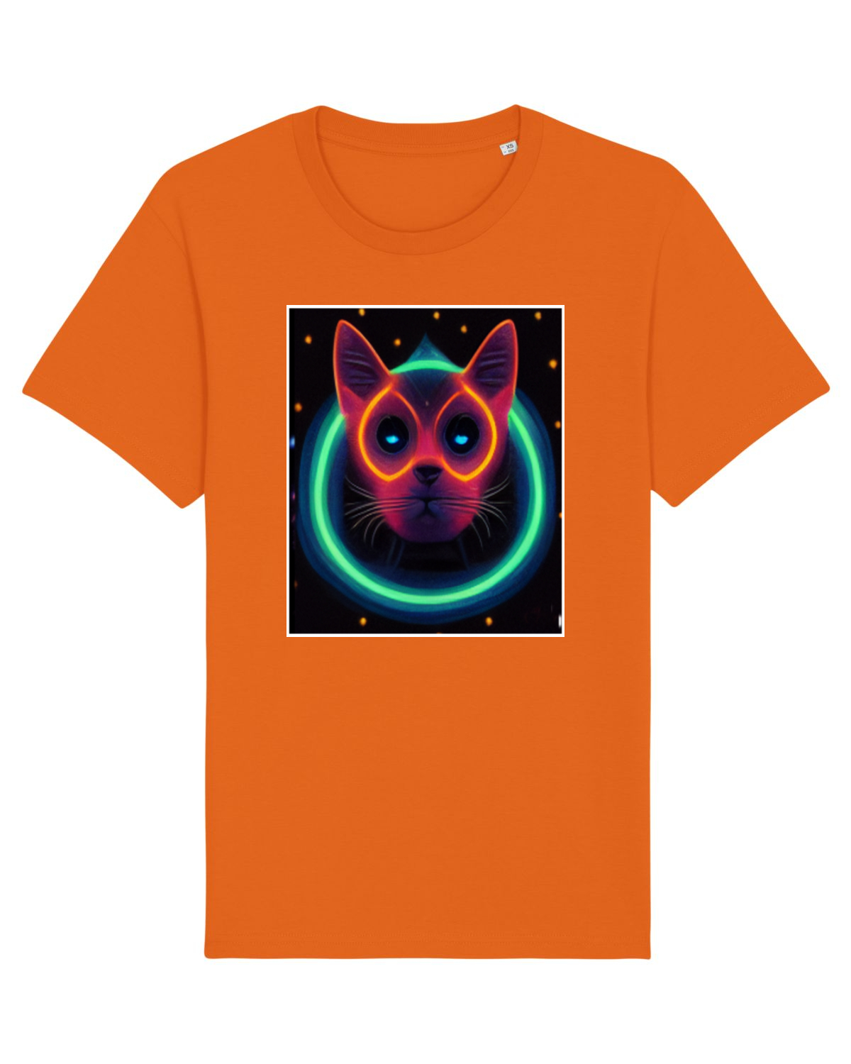 Tricou mânecă scurtă Unisex Rocker Bright Orange