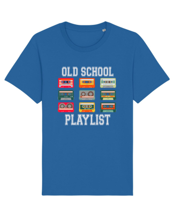 Cassette Tape Music Old School Playlist Royal Blue