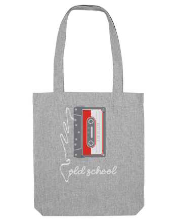 Cassette Tape Old School 80s Retro Heather Grey