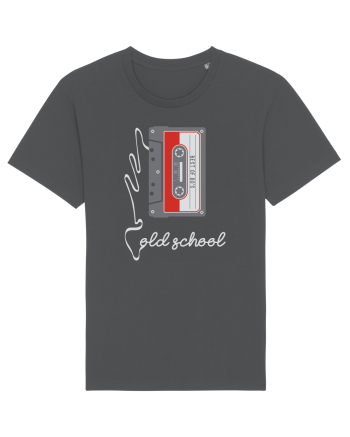 Cassette Tape Old School 80s Retro Anthracite