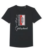 Cassette Tape Old School 80s Retro Tricou mânecă scurtă guler larg Bărbat Skater