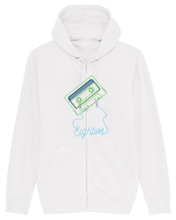 Eighties Cassette Tape 80s Retro White