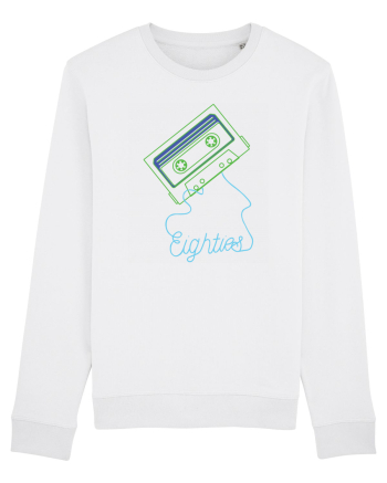 Eighties Cassette Tape 80s Retro White