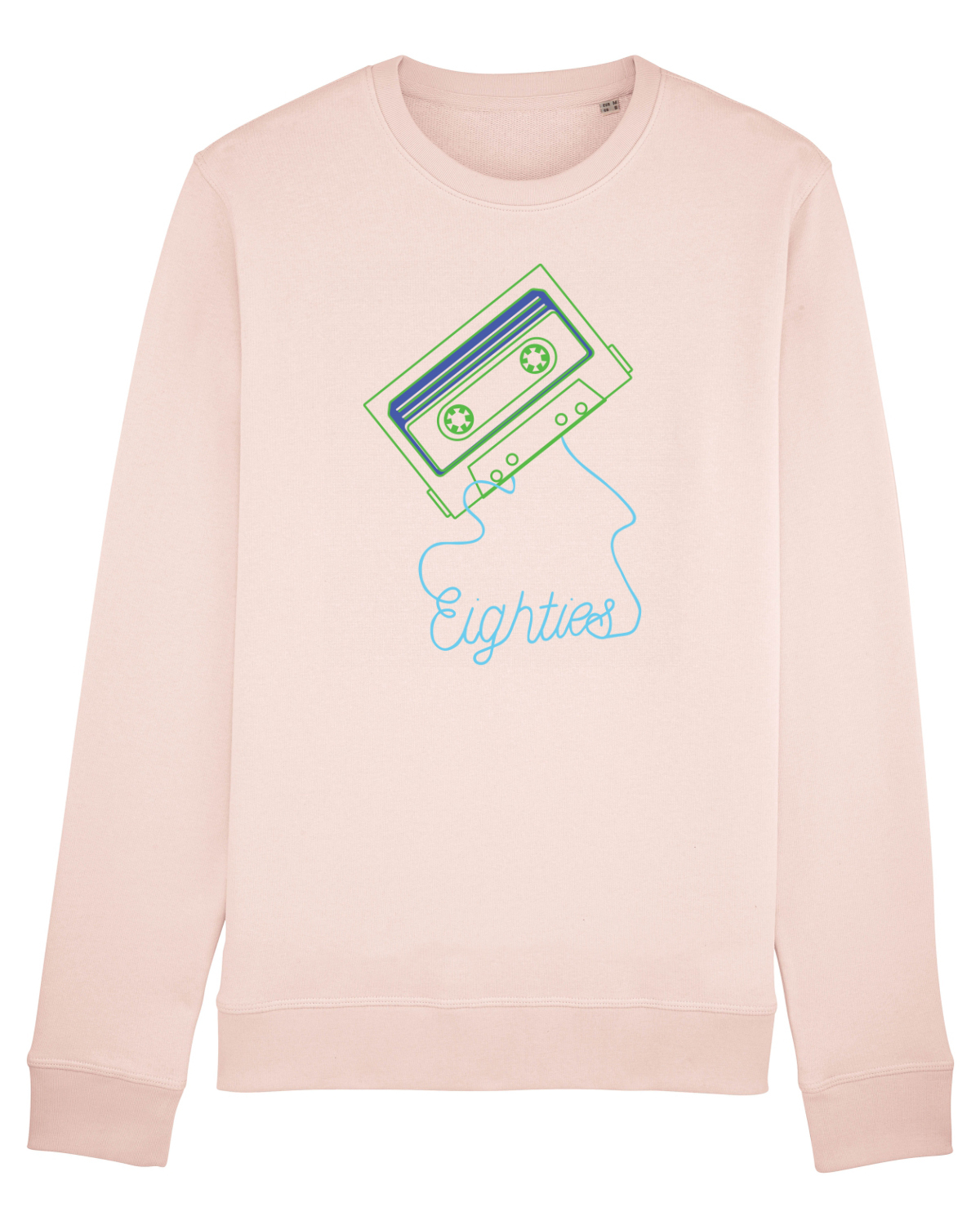 Bluză mânecă lungă Unisex Rise Candy Pink
