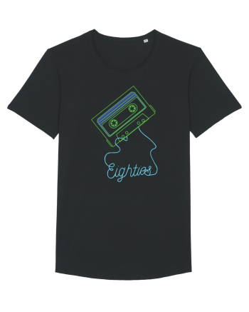 Eighties Cassette Tape 80s Retro Black