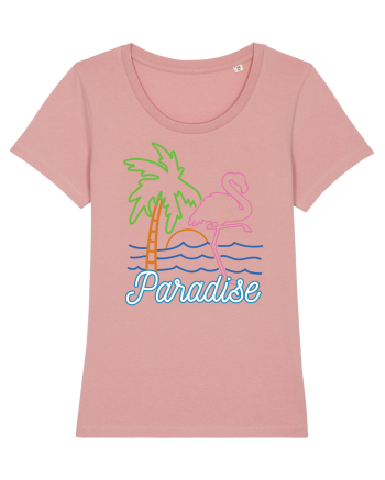 Flamingo Paradise Vintage 80s Canyon Pink