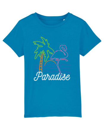 Flamingo Paradise Vintage 80s Azur