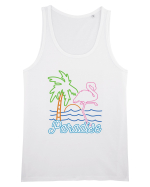 Flamingo Paradise Vintage 80s Maiou Bărbat Runs
