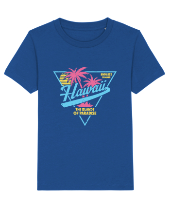 Hawaii 80s Retro Style Majorelle Blue