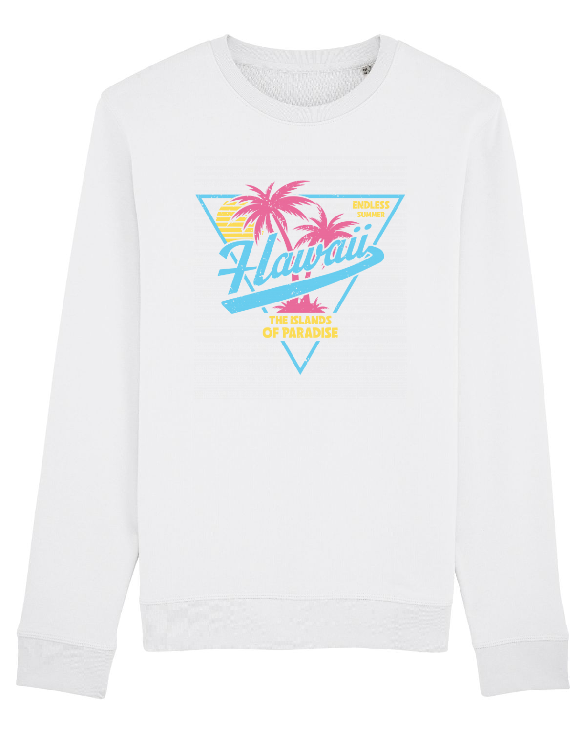 Bluză mânecă lungă Unisex Rise White