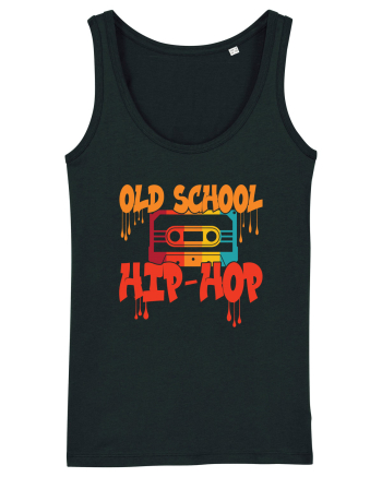 Hip Hop 80s 90s Graffiti Cassette Retro Black