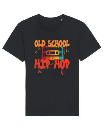 Hip Hop 80s 90s Graffiti Cassette Retro Black