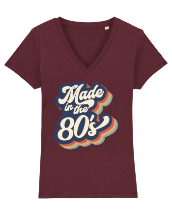 Made In The 80s Vintage Burgundy
