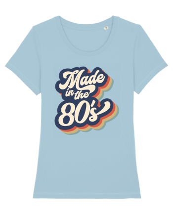 Made In The 80s Vintage Sky Blue