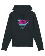 Palm Tree Retro 80s Hanorac Unisex Drummer