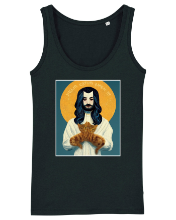 jesus cu pisici Black