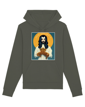 jesus cu pisici Khaki