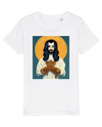 jesus cu pisici White