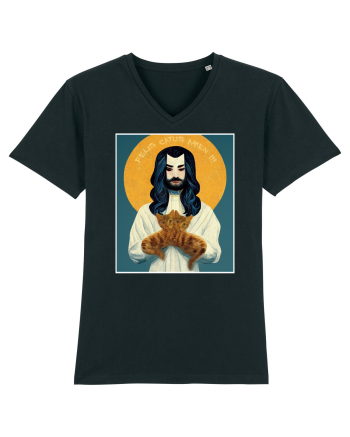 jesus cu pisici Black