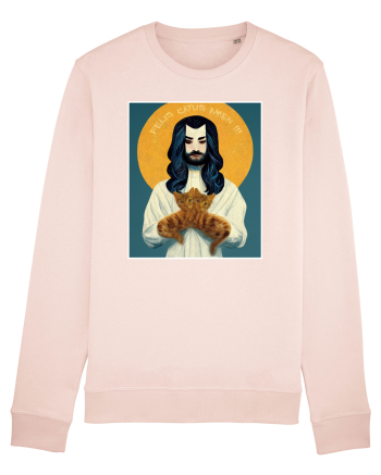 jesus cu pisici Candy Pink