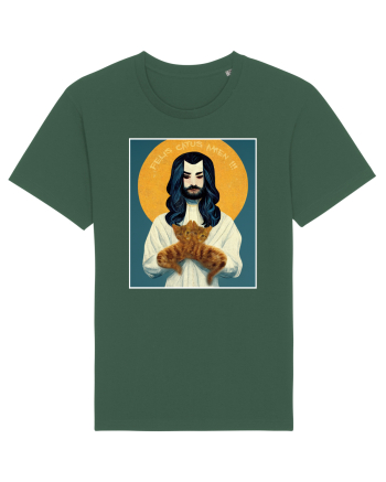 jesus cu pisici Bottle Green