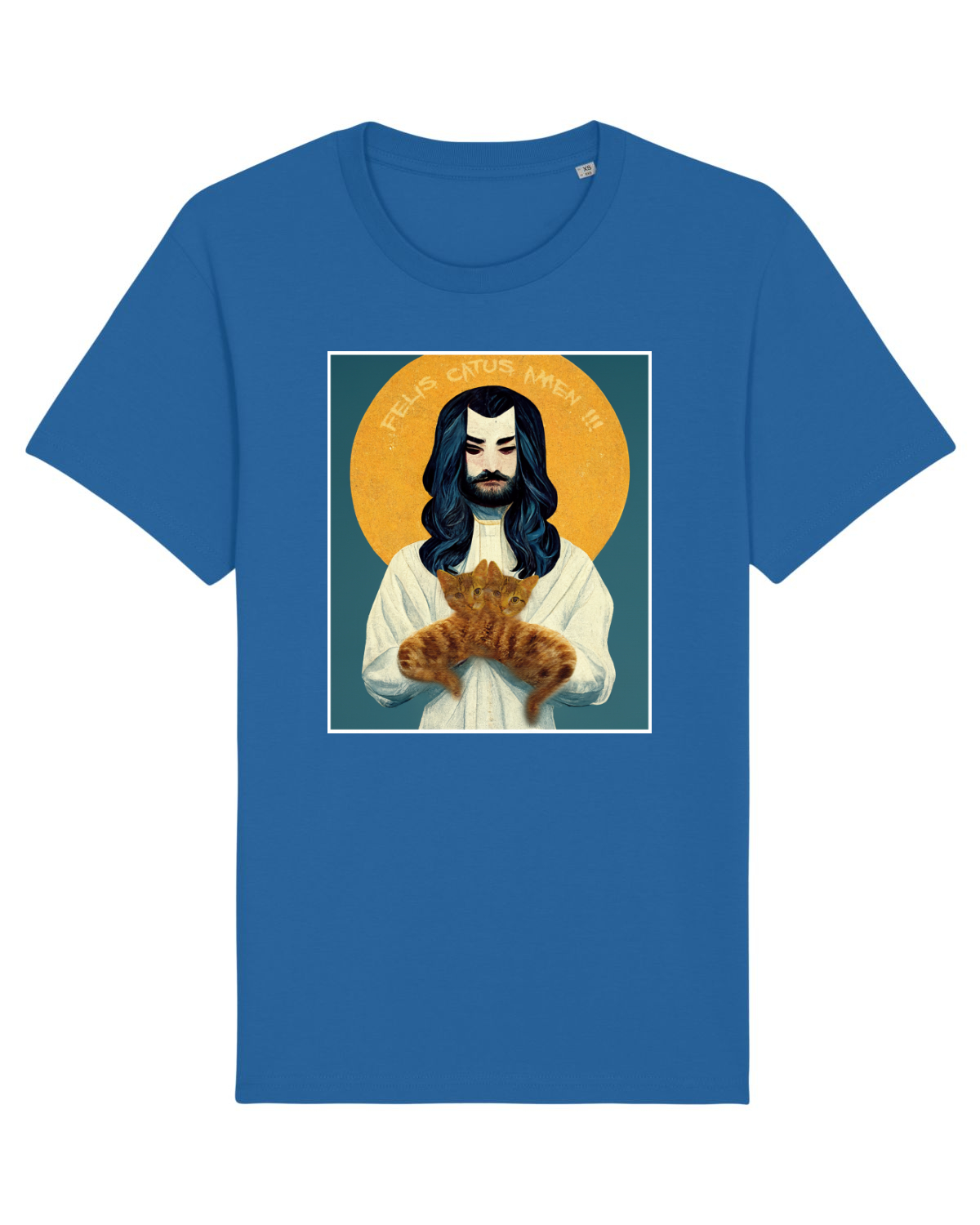 Tricou mânecă scurtă Unisex Rocker Royal Blue
