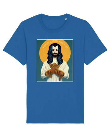 jesus cu pisici Royal Blue
