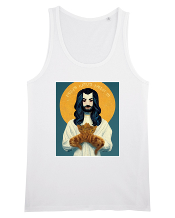 jesus cu pisici White