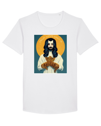 jesus cu pisici White
