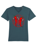 RED HOT ARDEI IUTI - ARDEI IUTI ROCKERI 2 Tricou mânecă scurtă guler V Bărbat Presenter